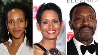 Afua Hirsch, Naga Munchetty and Sir Lenny Henry