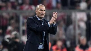 Akọ́nimọ̀ọ́gbá ikò Real Madrid Zinedine Zidane