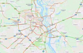 киев пробки