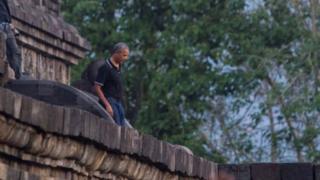 Obama, Borobudur