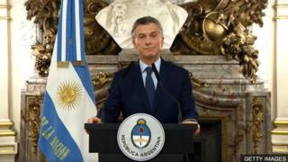 Tổng thống Mauricio Macri