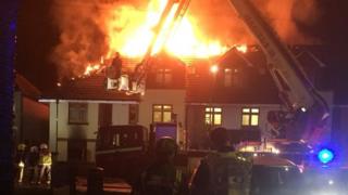 Fire at Connington Court