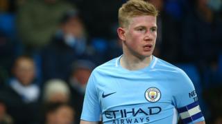 Man City ta sayo Kevin de Bruyne daga Wolfsburg a kan kudi fam miliyan 55 a shekarar 2015.