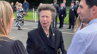 Princess Anne Meets Queen Well-wishers On Scotland Visit - BBC News