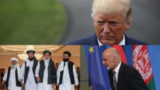 ترامپ، غنی، طالبان