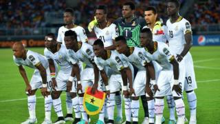 L'équipe du Ghana battue en finale de la CAN du 8 février 2015, à Bata (Guinée Équatoriale)