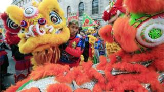 London's Chinese New Year Celebrations Biggest Outside China - Bbc News