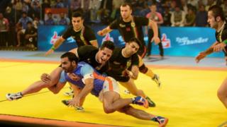 انڈیا اور ایران کبڈی مقابلہ