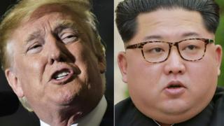 Дональд Трамп и Ким Чен Ын