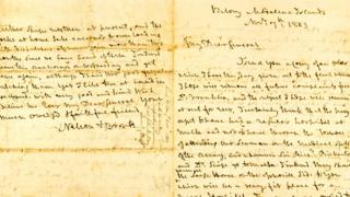 Lord Horatio Nelson letters auction Napoleon