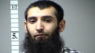 Iyi foto ya Sayfullo Saipov yafashwe n'igipolisi muri 2016.