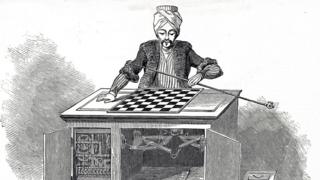 Ilustración de un "turco mecánico"