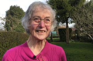 Janet Osborne hopes to continue gardening if her sight loss is halted