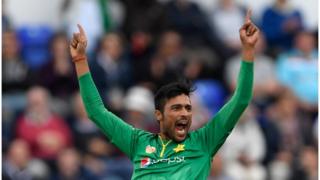 محمد عامر انگلینڈ کے خلاف سیمی فائنل سے قبل کمر میں تکلیف کی وجہ سے ان فٹ ہو گئے تھے