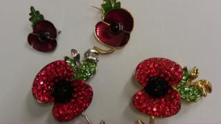 Seized poppy products