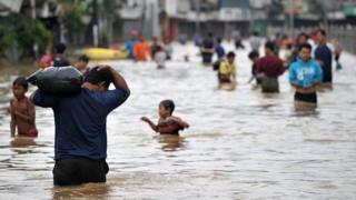 Flooding in Jakarta