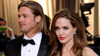 Angelina Jolie na Brad Pitt