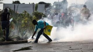 Intsinzi ya Ali Bongo yatanguye kwiyamirizwa