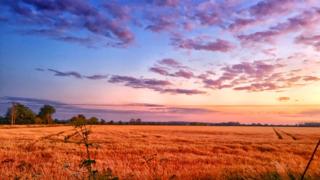 Sunset in Eynsham