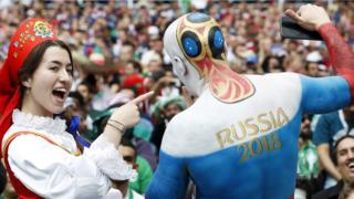 Russia fans