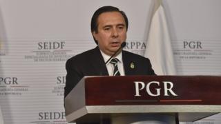 Tomás Zerón en conferencia de prensa