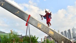 Lễ hội của người sắc tộc thiểu số ở Quý Châu, vùng Tây Nam TQ