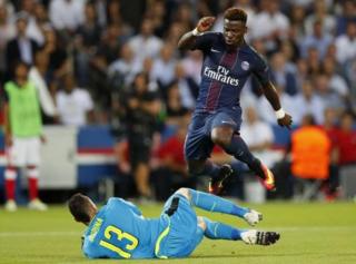 Mlinda mlango wa Arsenal, Ospina alikuwa kikwazo kwa PSG