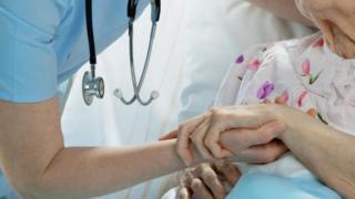 patient and nurse