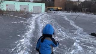 Черный снег в Темиртау