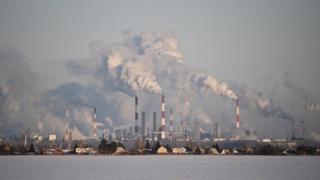 Omsk'ta Gazprom'un rafinerisi bulunuyor