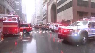 police vehicles in the street