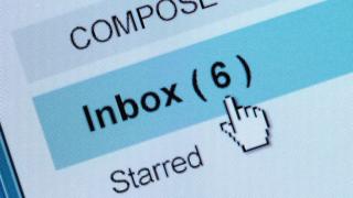 Email screen