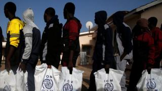 Muhaajiriinta waxau u badan yihiin kuwa ka yimid qaaradda Afrika