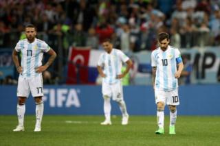 Messi y compañía no estuvieron a la altura de la situación y fueron superados por Croacia.