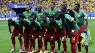 'Yan wasan Indomitable Lions na Kamaru