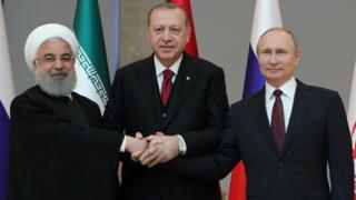 پوتین، اردوغان، روحانی