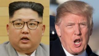 Aworan Trump ati Kim