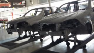 Fábrica de carros na Venezuela