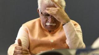 मनोहर लाल खट्टर, हरियाणा, बीजेपी, गुरमीत राम रहीम सिंह, डेरा सच्चा सौदा
