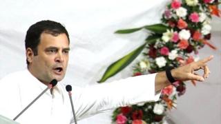 காங்கிரஸ் கட்சியின் தலைவர் ராகுல் காந்தி
