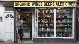 Alkol süpermarket İngiltere