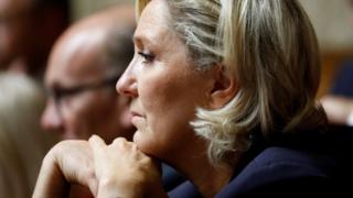 National Rally leader Marine Le Pen