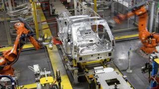 JLR assembly line