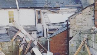 Explosion at house in Portland