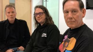 Dave Harley , Denholm Ellis and John Tayler