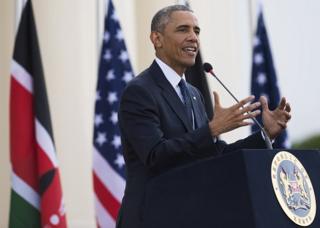 Obama dont le père est Kenyan a demandé aux populations à s'engager pour des élections pacifiques et crédibles