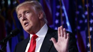 Zababben Shugaban Amurka Donald Trump