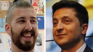 Luka Maksimović i Volodimir Zelenski