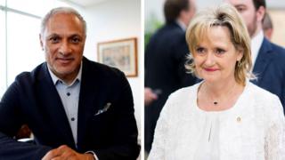 Composite image of Mike Espy and Cindy Hyde-Smith