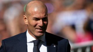 L'entraîneur du Real Madrid, Zinédine Zidane